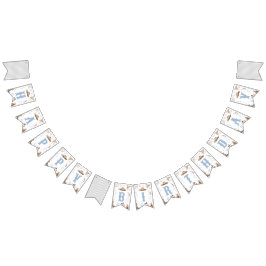 Bandeirinha How the West Was One Birthday Banner