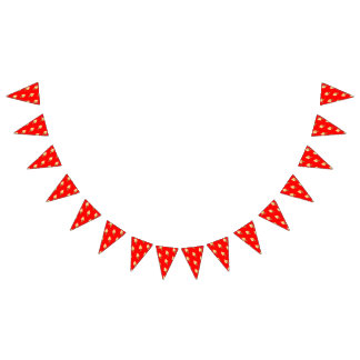 Bandeirinha Ice-cream Vivid red