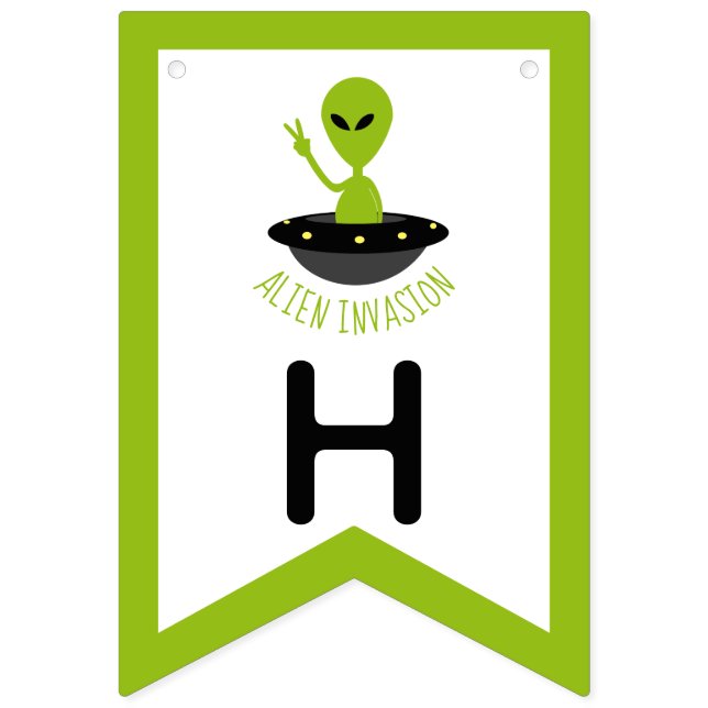 Bandeirinha Invasão da alienígena, Aniversário (Segunda Bandeira)