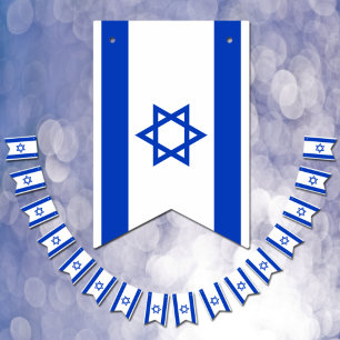 Bandeirinha Israel Flag & Party Israel Banners / Weddings