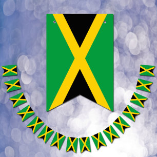 Bandeirinha Jamaican Flag & Party Jamaica Banners / Weddings