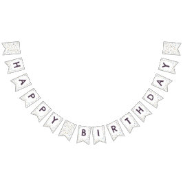 Bandeirinha Janet Confetti - Sinalizador de Bunting Pontos de 