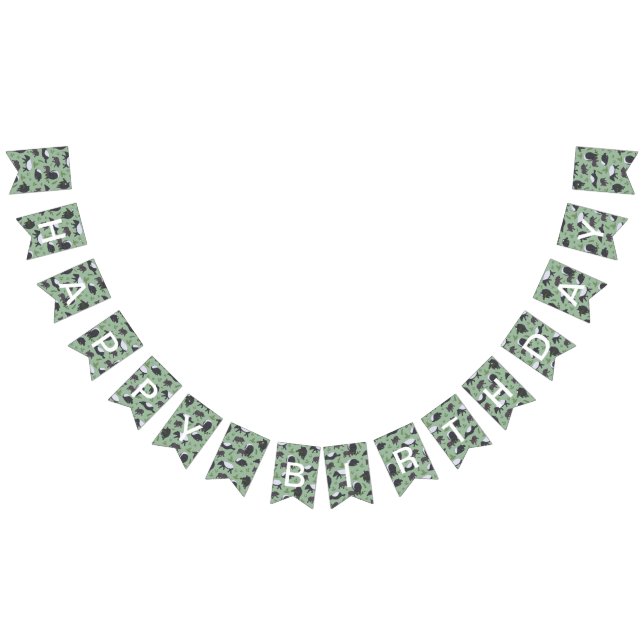 Bandeirinha Janto da família Tapir em Verde (Todos)