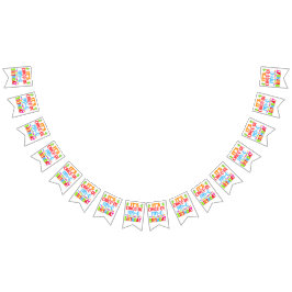 Bandeirinha jogo engraçado de aniversário do cinco de mayo