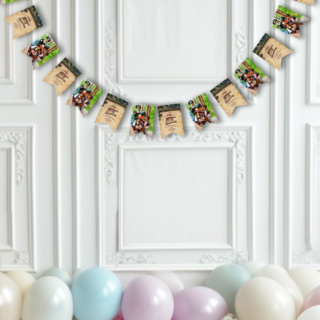 Bandeirinha Jolly Roger Pirate Festa de aniversário (Criador carregado)