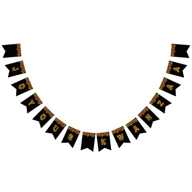 Bandeirinha Joyous Kwanzaa (Todos)