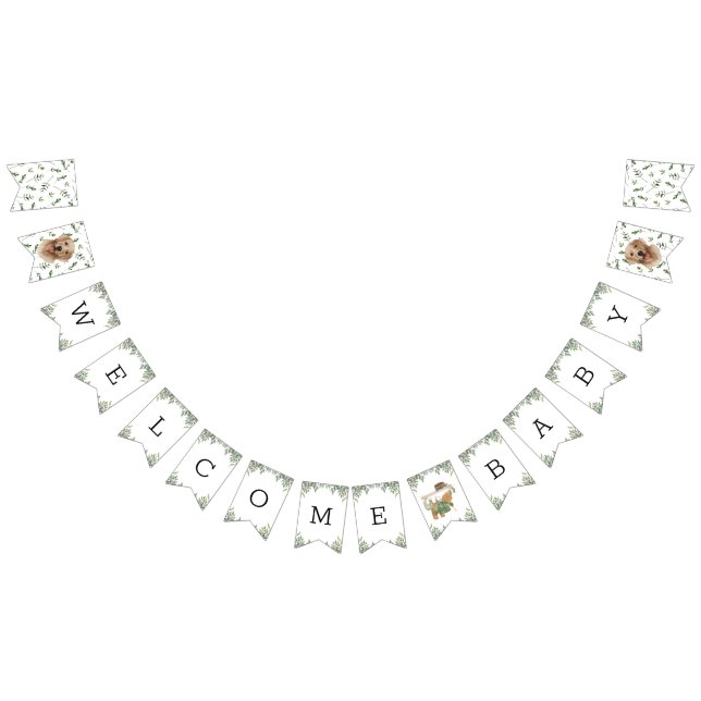 Bandeirinha Labrador Retriever Greenerever Chá de fraldas Pupp (Todos)