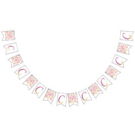 Bandeirinha Letter Confetti "C"