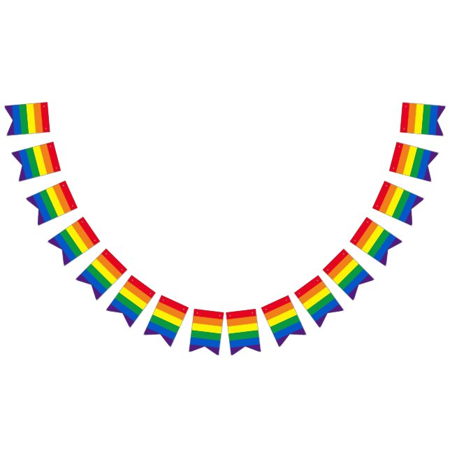 Bandeirinha Lgbt stripes orgulho gay (Todos)