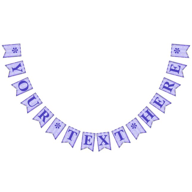 Bandeirinha Listras & modelo roxos Swallowtail das flores (Todos)