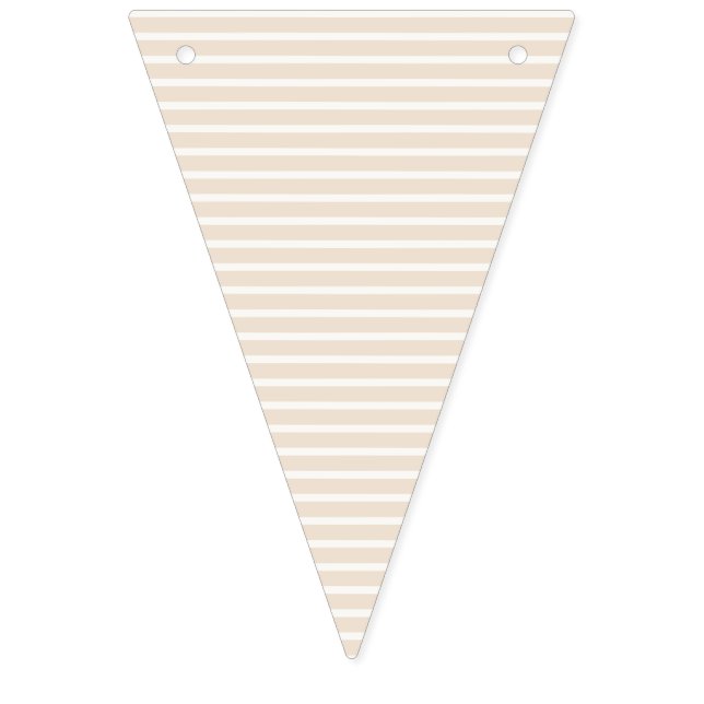 Bandeirinha Listras Refinadas de Primavera | Linho Macio ll (Primeira Bandeira)