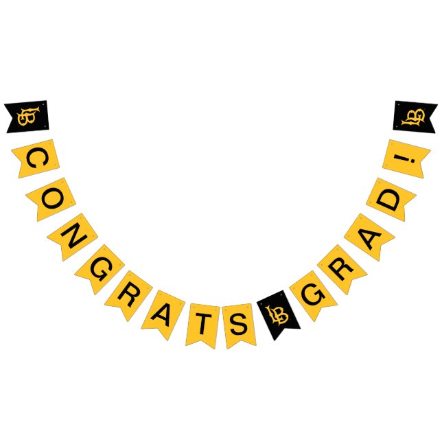 Bandeirinha Logotipo de Gradução da Long Beach State (Todos)