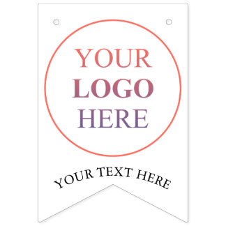 Bandeirinha Logotipo de Promocional personalizado - Sem pedido