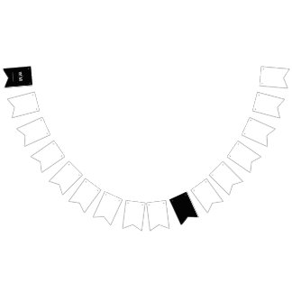 Bandeirinha Logotipo preto | Empresa empresarial