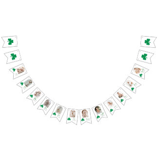 Bandeirinha Lucky One Baby Monthly Milestone Photo 