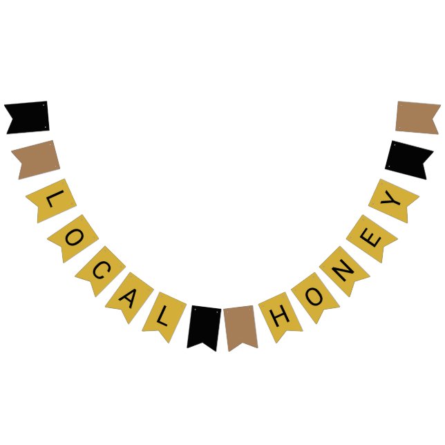 Bandeirinha Mel Local Para Venda De Banner De Bunting (Todos)