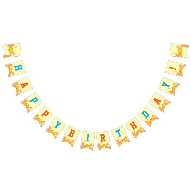 Bandeirinha Melhor Festa de aniversário Engraçado do Jogador d (Todos)