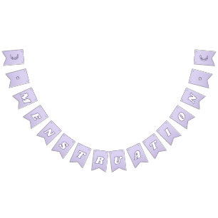 Bandeirinha Menção Lavanda Roxo-Roxo