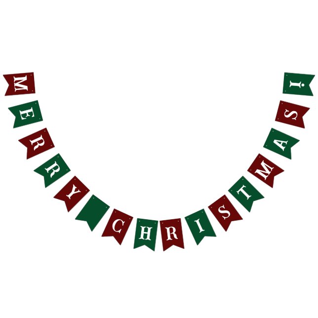Bandeirinha Merry Christmas Banner (Todos)