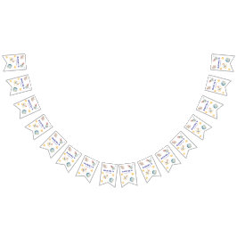 Bandeirinha Montagem Personalizada de Foguetes com Espaço de E