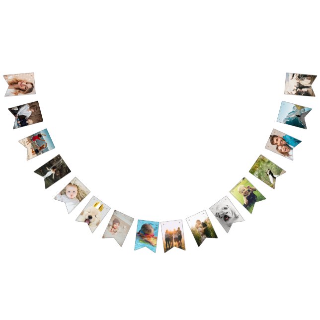 Bandeirinha Montagem personalizada de primeiros aniversarios (Todos)