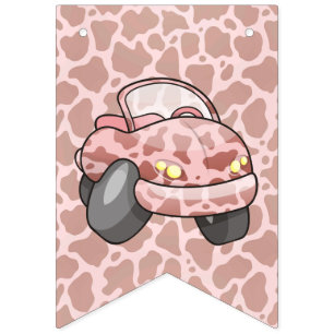 Bandeirinha Moo Car