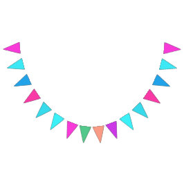 Bandeirinha Multicolorido para Meninos e Raparigas