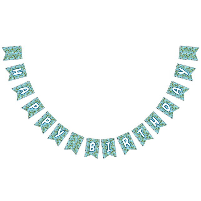 Bandeirinha Nae Nae & Lulu BirthdayBbunting Banner (Todos)