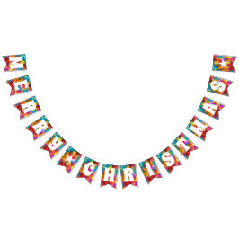 BANDEIRINHA NATAL COLORIDO ARCO-ÍRIS