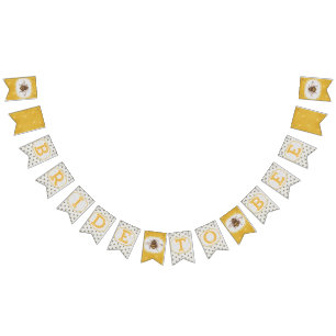 Bandeirinha Noiva de Abelha - Abelhas de Honeycomb extra