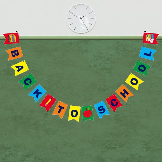 Bandeirinha Nome do professor Sala de aula personalizada Arco- (Criador carregado)