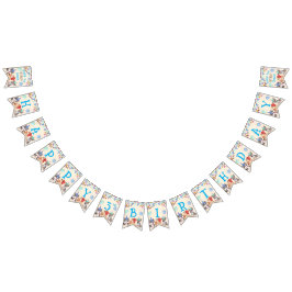 Bandeirinha Nome personalizado do grupo de filhotes bonitos