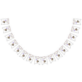 Bandeirinha Nosso pequeno primeiro aniversario de castor