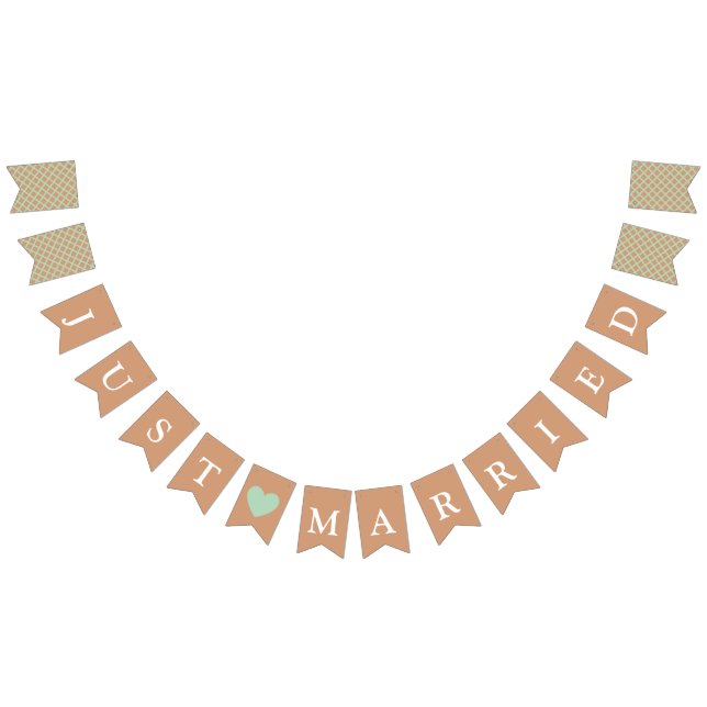 Bandeirinha Novos Recens casados minimalistas elegantes (Todos)