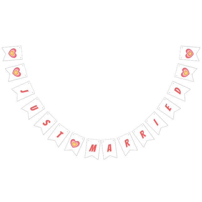 Bandeirinha Novos Recens casados Minimalistas Retroativos (Todos)