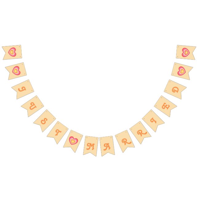 Bandeirinha Novos Recens casados Minimalistas Retroativos (Todos)