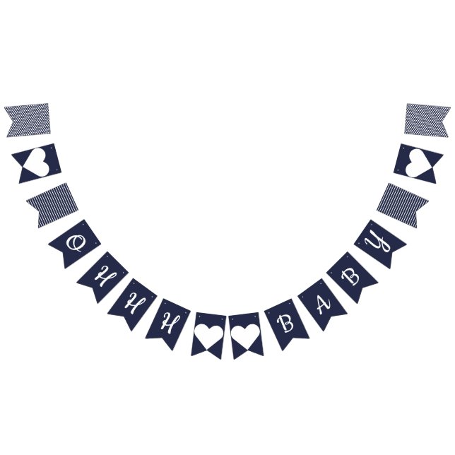 Bandeirinha Ohhh Bebê - Bunte Náutica (Todos)