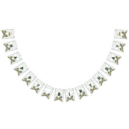 Bandeirinha One Happy Camper First Birthday 