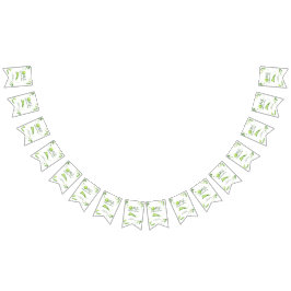 Bandeirinha One Sweet Pea First Birthday