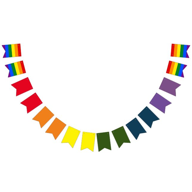 BANDEIRINHA ORGULHO GAY DESIGN 2 (Todos)
