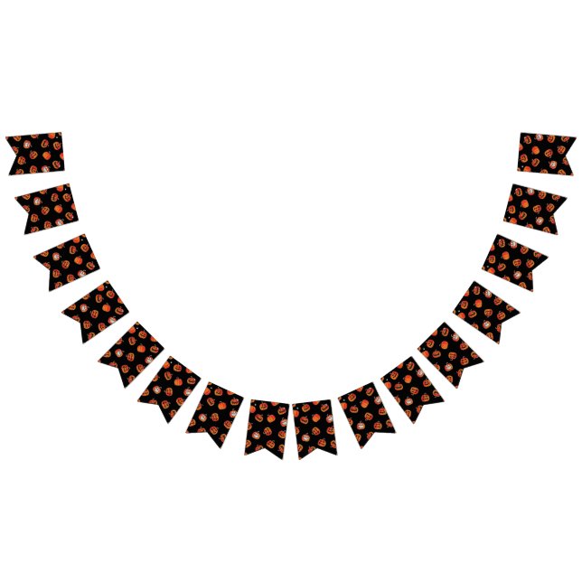 Bandeirinha Padrão de abóbora (Todos)