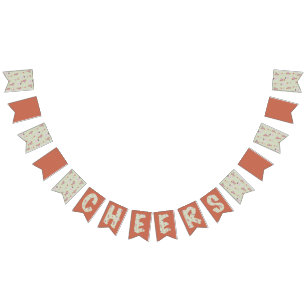 Bandeirinha Padrão de Bebida Misturada de Diversão da festa de