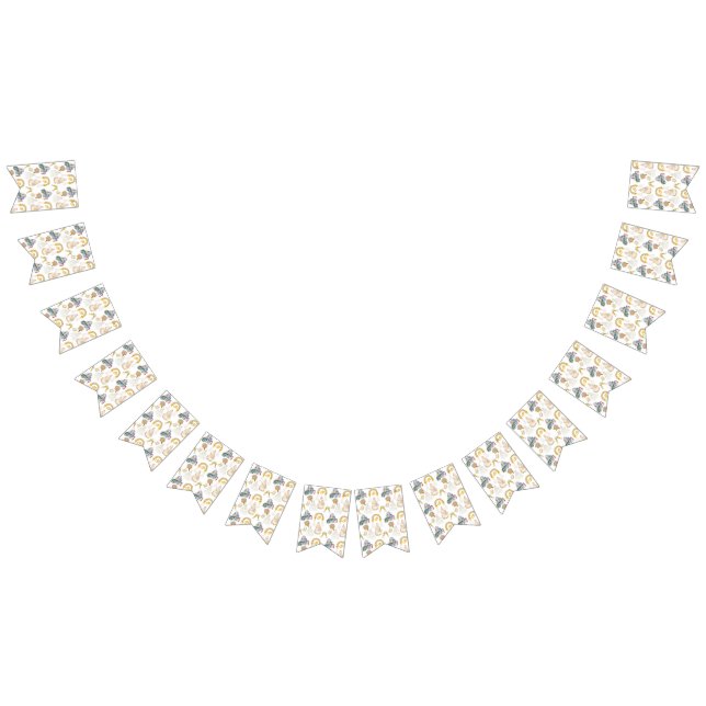 Bandeirinha padrão de casamento - (Todos)