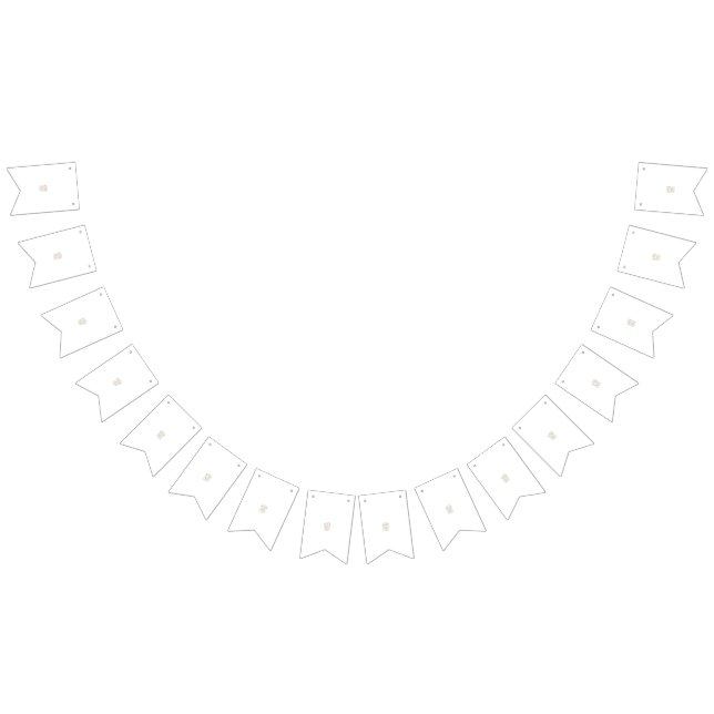 Bandeirinha Padrão do Starburst | Design neutro desenhado à mã (Todos)