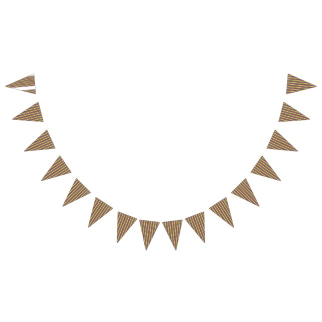 Bandeirinha Papel de embalagem vermelho e laranja com acabamen (Todos)