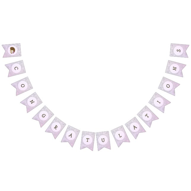 Bandeirinha Parabéns de porca (Todos)