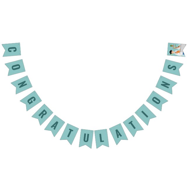 Bandeirinha Parabéns DVM do Formando Veterinário (Todos)