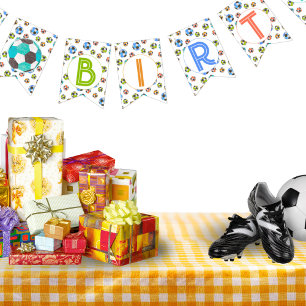 Bandeirinha Parabéns, Soccer Balls Banner