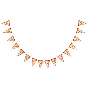 Bandeirinha Partido da pizza de Pepperoni