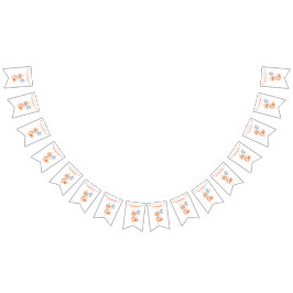 Bandeirinha Partido do Aniversário de criança Fox